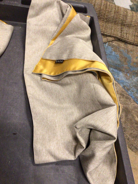 Linen and Gold Bed/Table Runner