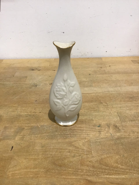 7" Lenox Rose Front Bud vase