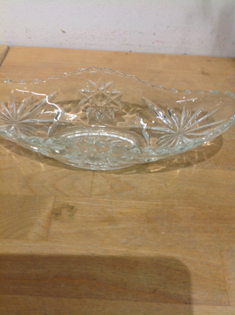 Bowl- 9" Cut Glass