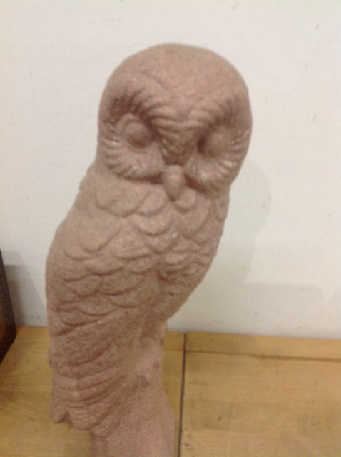 15" Glitter Ceramic Owl