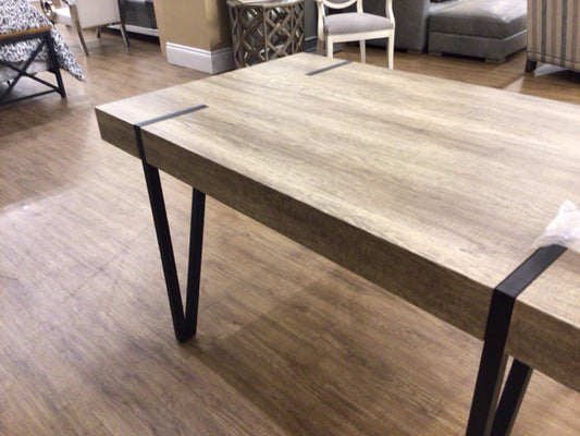 33.5x59 Faux Wood Dining Table