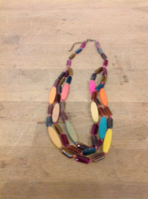 Necklace- Multi Color Beaded
