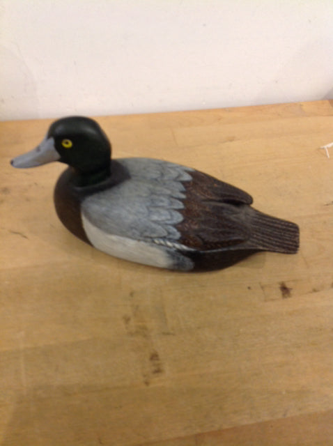 8" Wood Carved Duck