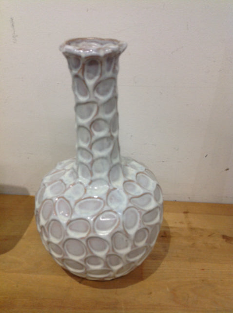 Vase - 14" White Ceramic