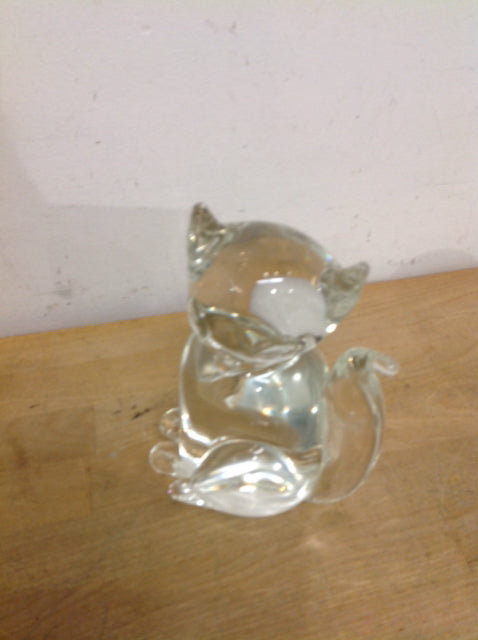 7" Glass Cat